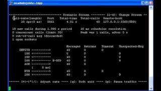 Program SIPp to set dynamic  numbers, IPs, password from CSV file. Load traffic test SIP VOIP flows