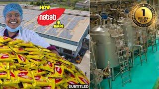 Nabati - How the India's No.1 Wafer is made? - FOOD FACTORY - English Subtitle - Irfan's View