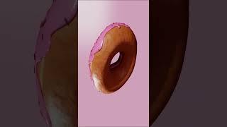 Donut 1st #Blender #BlenderGuru #animation #Donut #3D