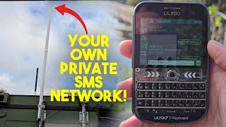 CREATE A CELL NETWORK FOR TEXT MESSAGING IN YOUR TOWN!!!