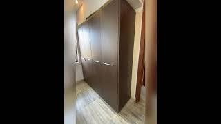 New Godrej 4 door Almira 2024 kreation Dark wood door  Almira design