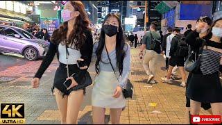 [4K]GANGNAM WALKING saturday nightlife ️ 강남 거리 강남역 주말 토요일밤 패션피플  ASMR [몰카 아님] korea seoul