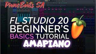 Amapiano toutorial for Beginners (from scratch)......Bacardi/Sgija/Mozambique//PianoBeats SA