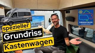 Wohnmobil Neuheiten 2025 - Besonderer Grundriss im Kastenwagen