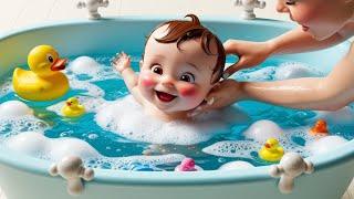 bath songs and 2 other nursery rhymes |nursery rhymes for babies |@Jollyjigglespoem