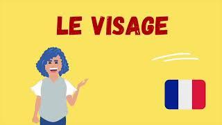 Parties du visage en français | Las partes de la cara en francés | Aprende francés