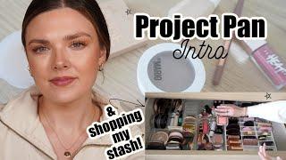 Project Pan Intro! Shopping My Stash For The Products & GRWM 