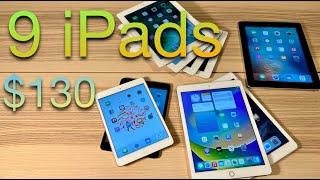 I bought 9 vintage iPads for $14 each