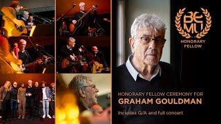 BEMU Honorary Fellow ceremony 2023: GRAHAM GOULDMAN (10cc) (including Q&A and concert)