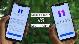 MIUI 11 India Stable VS MIUI 11 China Stable \ Features