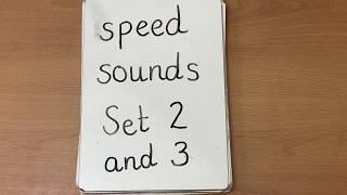 Speed Sounds Set 2 and 3 for  Foundation Stage and Year 1