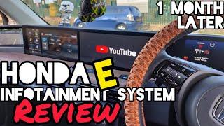 Honda E Infotainment System | Review