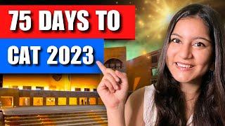 A Very Simple & Clear-Cut Plan to Crack CAT 2023 in 75 Days