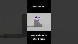 JUMPY LAMPY having fun on Bumpy stairs