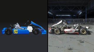 Kart Sims in VR - rFactor 2 vs KartKraft