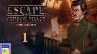 Escape from Crimson Manor - Ep 2 Family Secrets: iOS Gameplay Walkthrough Part 1 (MediaCity Games)