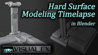 Hard Surface Modeling Timelapse in Blender
