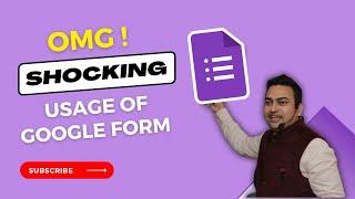 Google Form can do More than Your Imagination! | Unique & Creative Usage | Dipanshu Vijay