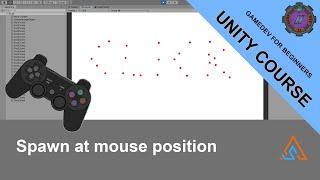 Learn Unity - Spawn prefab at mouse position in Unity