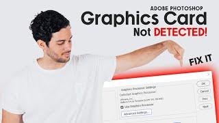 How to Fix "Unknown GPU Error! Graphics Processor not Detected in Adobe Photoshop any Version!