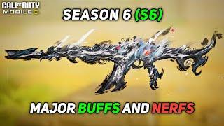 CODM Season 6 major Buffs and Nerfs