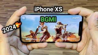 iPhone XS full review of BGMI or PUBG in 2024 | Graphics | FPS | Battery test #iphonexs hindi