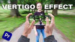 How To Create The Vertigo Effect in Premiere Pro