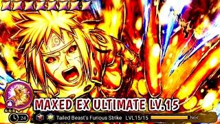 COMPLETELY DESTROY THE META!! MAXED Minato Kurama Link Mode NEW EX Ultimate LV.15 Showcase - NxB NV