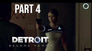 DETROIT BECOME HUMAN Walkthrough Gameplay Part 4 - (PS4) Kara and Marcus become deviants