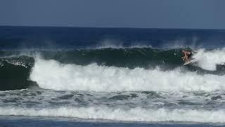 Surfing Balian on the Varuna 6'8 Red Dingo - Average Joe