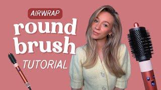 Dyson Airwrap Large Round Volumizing Brush Tutorial