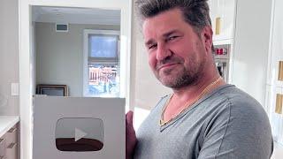 SILVER PLAY BUTTON! - YouTube 100k Creator Award Unboxing