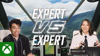 Real Pilot Takes Gamer on a check ride in Microsoft Flight Simulator | Expert VS Expert
