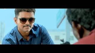 THERI Movie Traffic Signal Fight Scene #thalapathy #vijay #southindeanhindi #hindidubbedmovies