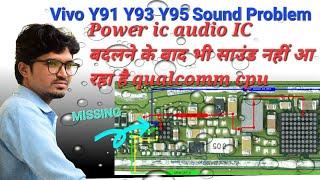 Vivo Y91 Y93 Y95  Sound Problem qualcomm CPU / Vivo Y91 Y93 Y95 loudspeaker Not Work