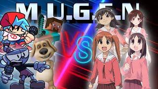 REQUESTED BY @VictorEstebanPérezLlinás: Team Memes vs Team Azumanga Daioh - Mugen Battle