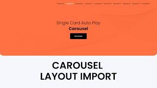 How to import carousel V2 | Divi Carousels | Designpik.net