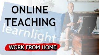 Online Teaching Jobs from Home with Learnlight