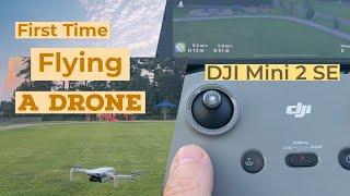 Setting up a Drone and flying it for the first time | DJI Mini 2 Se