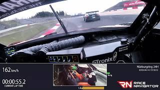 Renault RS01 GT3 24h Rennen 2018 Hot Lap Onboard Qualifying