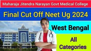 maharaja jitendra narayan medical college final cut off 2024 / coochbehar medical college cut off