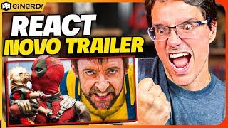 REACT NOVO TRAILER DEADPOOL & WOLVERINE! OLHA O LOGAN DE VOLTA!