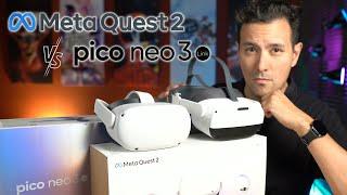 META QUEST 2 VS. PICO NEO 3 LINK - Which Is The BETTER VR Headset For You?