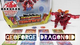 GEOFORGE DRAGONOID!!! Most Fragile Bakugan Ever?? | Geogan Rising | BAKUGAN UNBOX