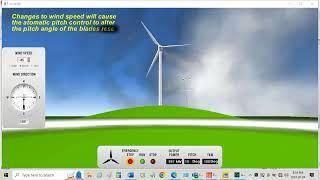 PLCLogix500 - Using a 3D environment to illustrate basic Pitch Control for a 1MW Wind Turbine