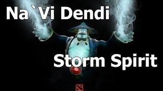 Na`Vi.Dendi in Dota 2 Storm Spirit 56 KILLS.TRIPLE RAMPAGE,MUST SEE