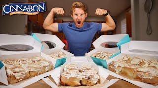 The 25 Cinnabon Challenge! (22,000 Calories)