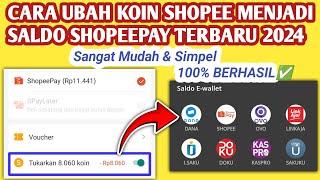 TERBARU‼️CARA TUKAR KOIN SHOPEE JADI SALDO SHOPEEPAY / SALDO E-WALLET LAINNya