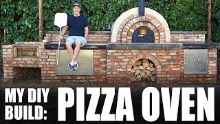 DIY'ER BUILDS RUSTIC OUTDOOR KITCHEN & PIZZA OVEN