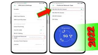 2022 5g apn settings for androids phone